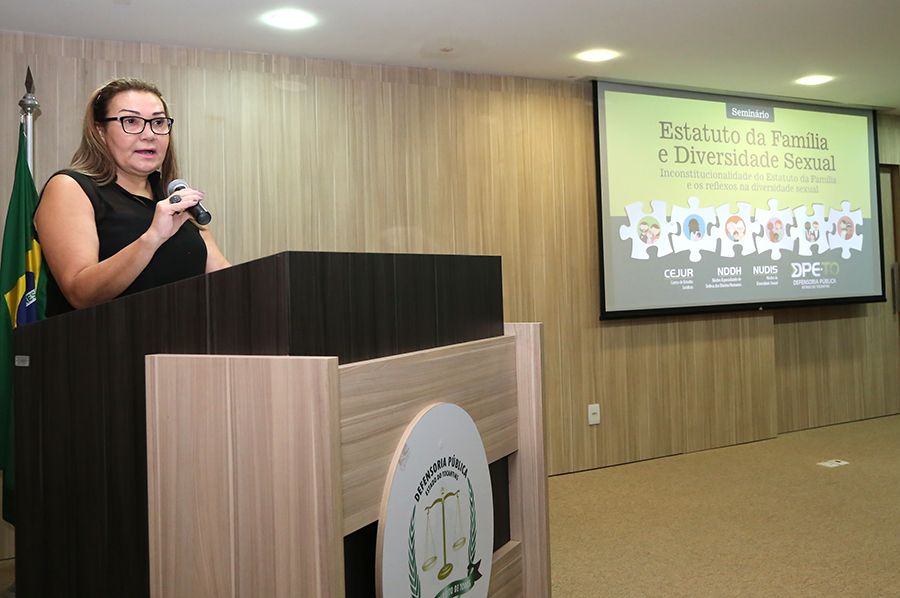 DP Valdete Cordeiro na abertura do Seminário