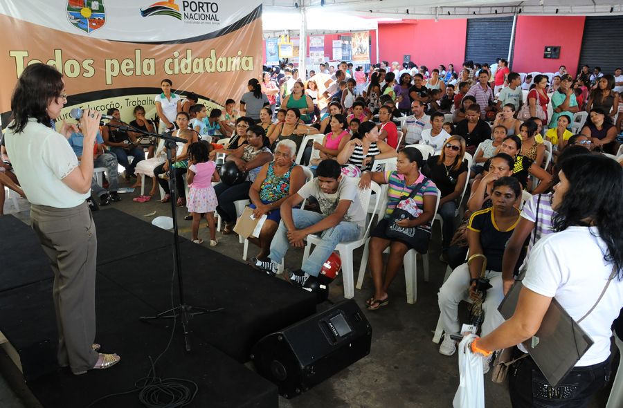 Palestra sobre cartão SUS
