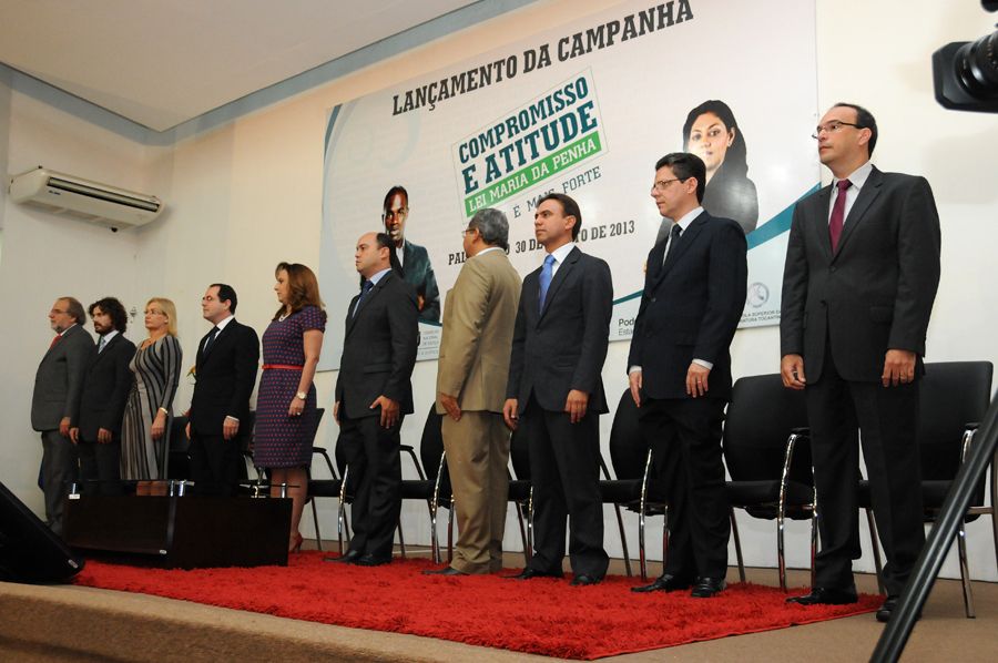 Lançamento da Campanha Compromisso e Atitude na Lei Maria da Penha