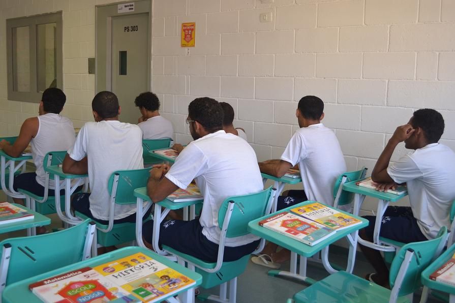 Reenducandos participam da solenidade