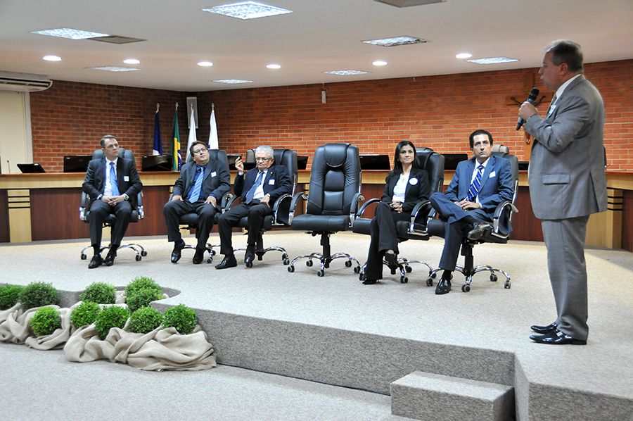 Pronunciamento presidente do Tribunal de Justiça do Tocantins, desembargador Ronaldo Eurípedes