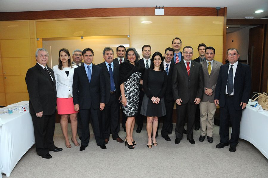 Defensores públicos gerais durante a VIII Reunião do CONDEGE