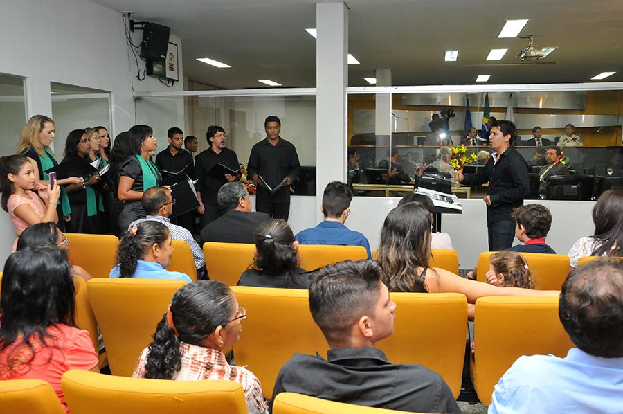 Apresentação do coral Canto Nobre