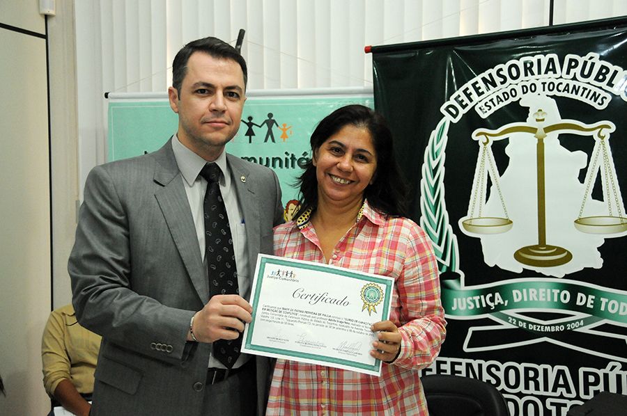 Subdefensor público geral, Alexandre El Zayek e a defensora pública Mary de Fátima Ferreira de Paula