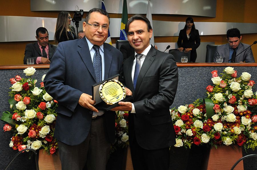 Vereador João Campos e o defensor público geral, Marlon Amorim