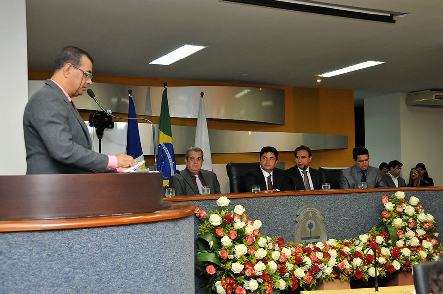Pronunciamento do vereador e autor do requerimento da Sessão Solene  Lúcio Campelo