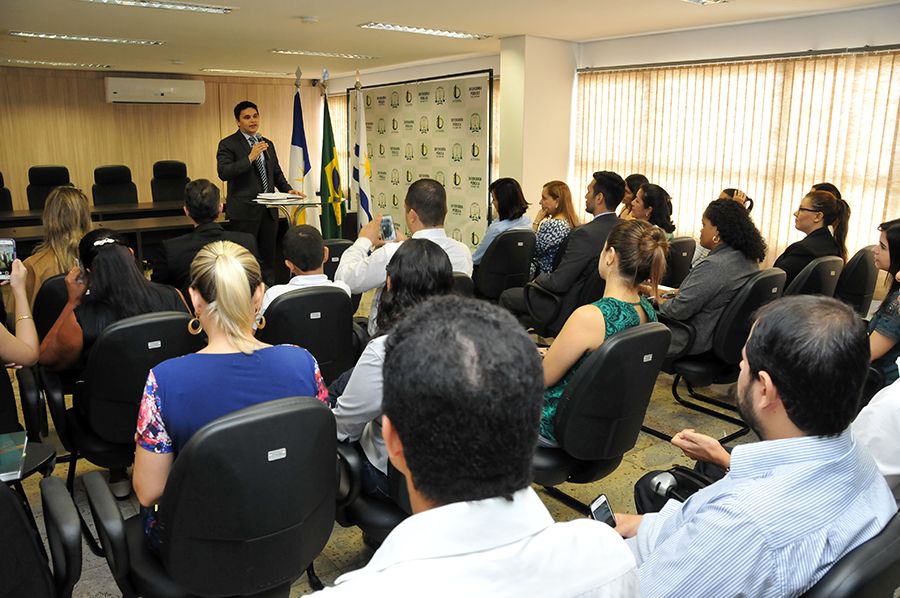 Pronunciamento do defensor público Dianslei Gonçalves Santana