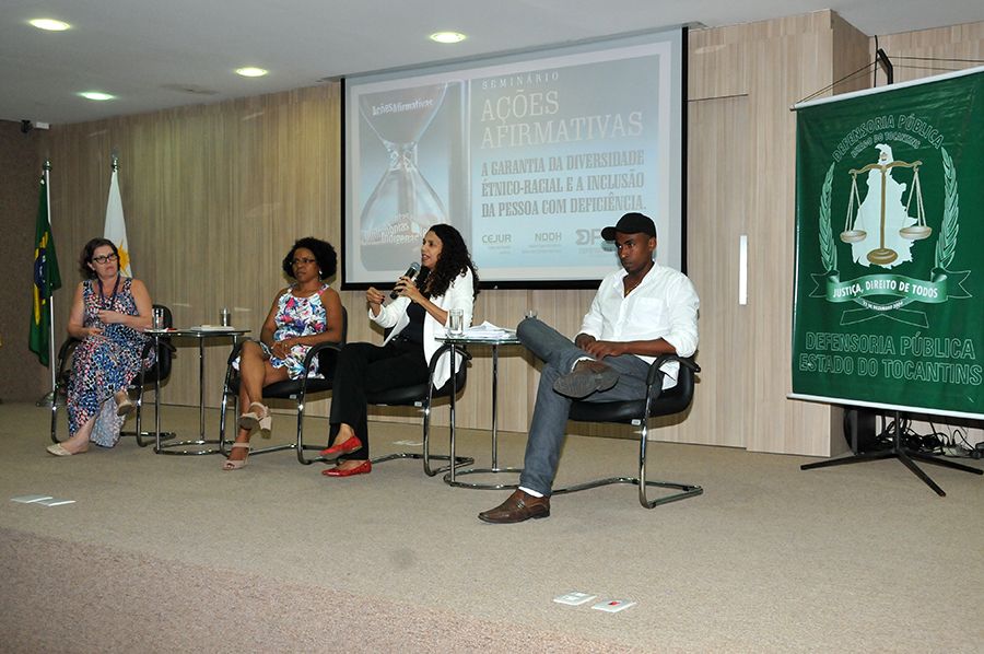 Debate Ações Afirmativas para a população negra e quilombola