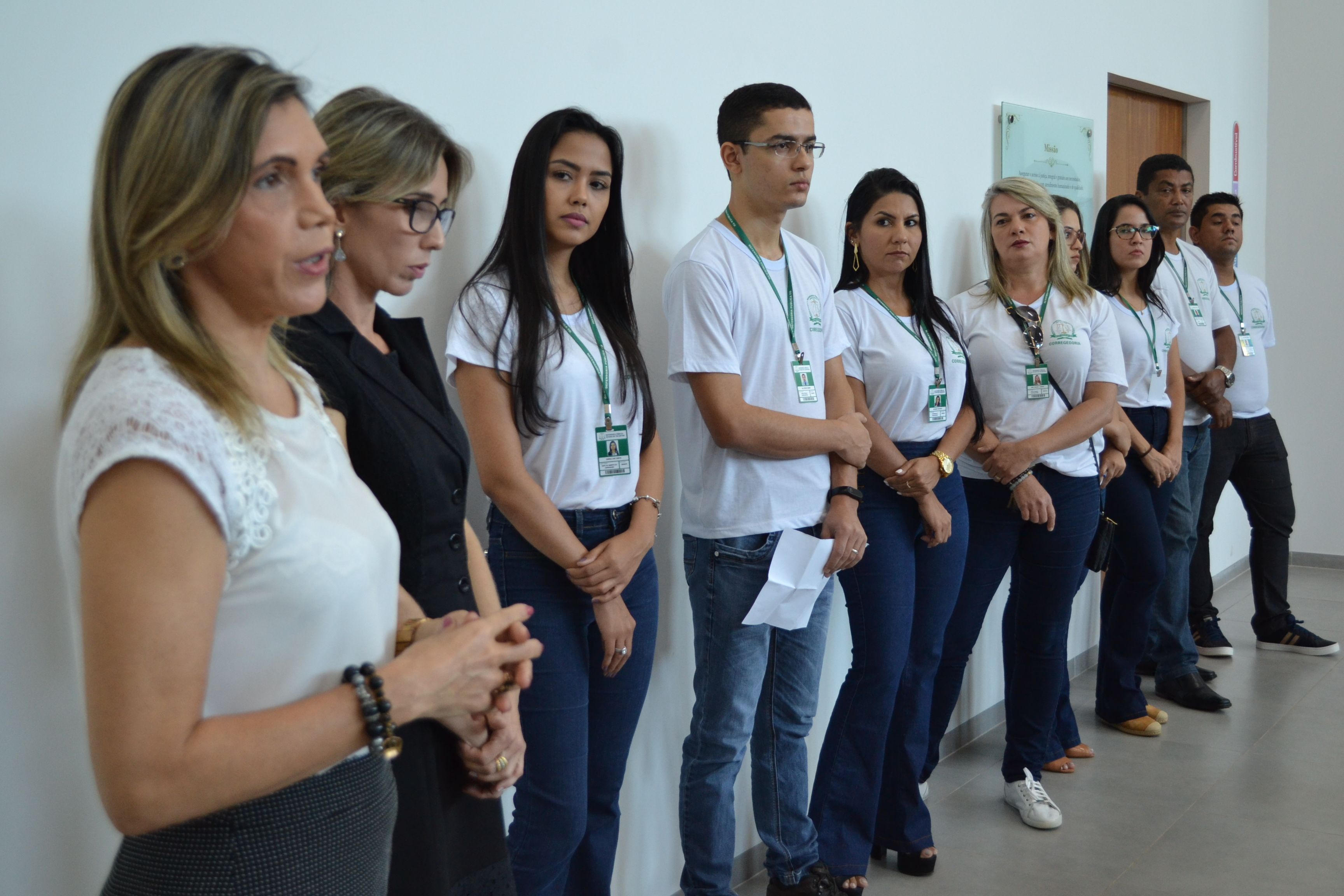 Corregedora da DPE-TO, Irisneide Ferreira (E) destacou a importância do trabalho para aprimorar a qualidade do serviço prestado