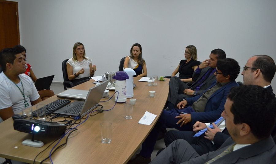 Reunião com membros da Defensoria integra os trabalhos da correição ordinária