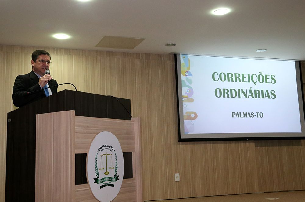 O promotor de justiça Pedro Evandro Vicente representou o MPE