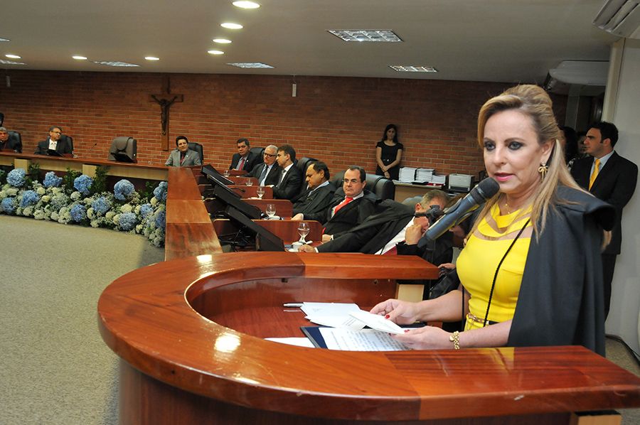 Pronunciamento da desembargadora Angela Prudente