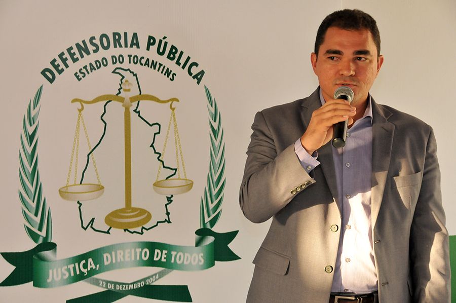 Pronunciamento do defensor público Gildevan Sousa Silva