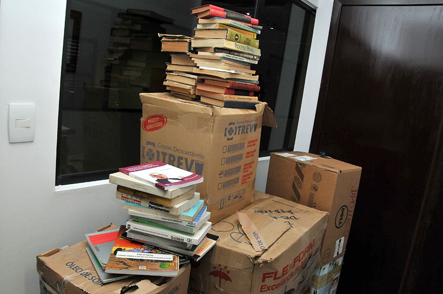 Livros doados