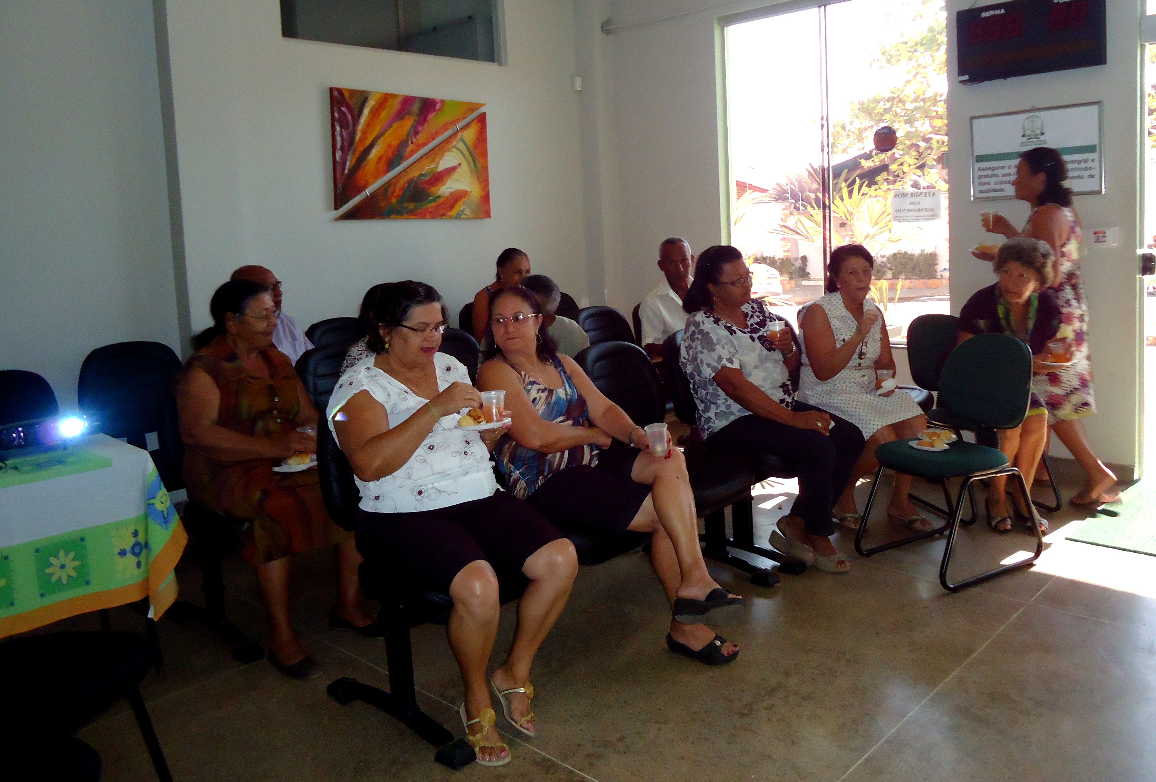 Todos na expectativa de assistir ao filme