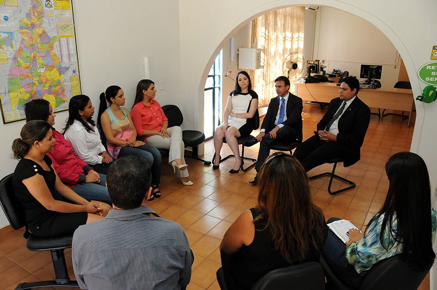 Reunião entre Defensor Público Geral e Servidores de Taguatinga