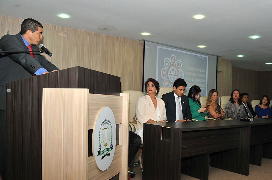 Pronunciamento do defenson e presidente da ADPETO, Neuton Jardim