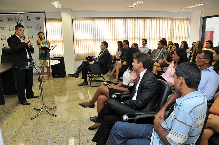 Pronunciamento do defensor público e presidente da ADPTO - Fábio Monteiro