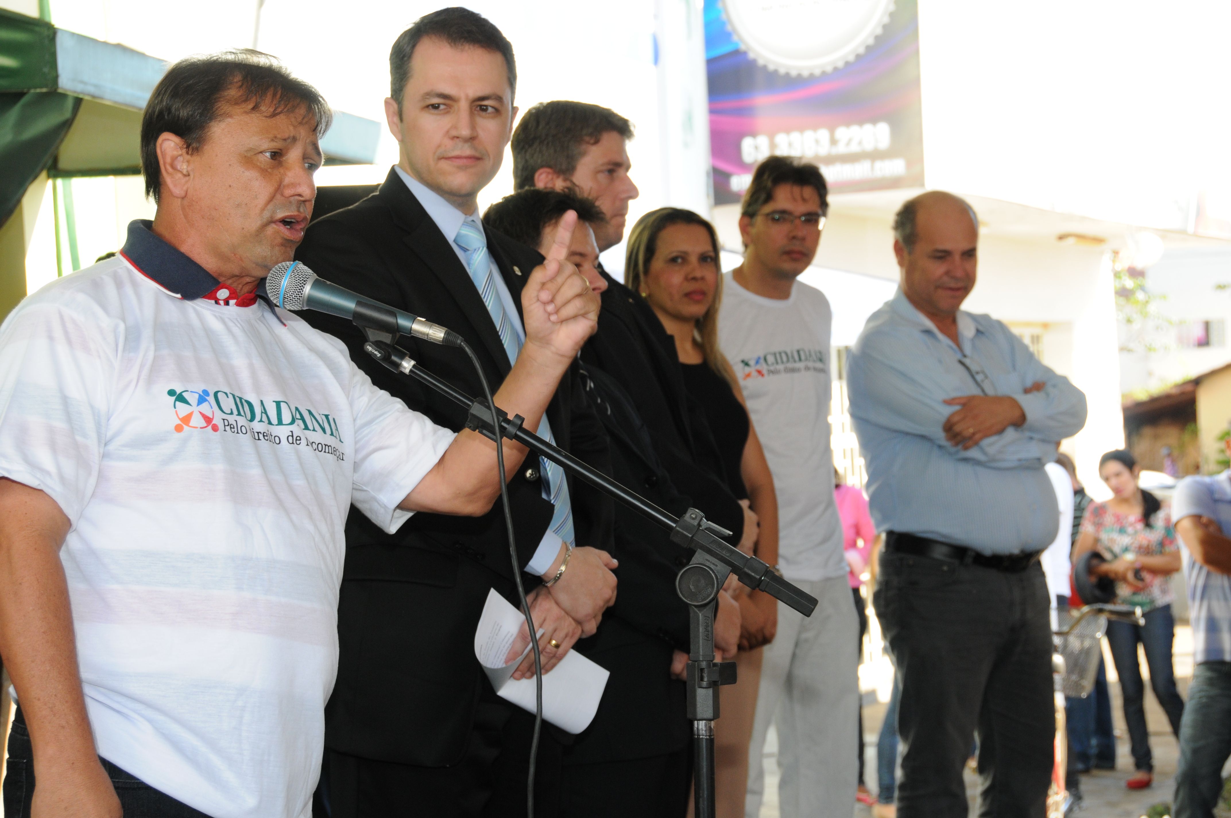 Prefeito de Porto Nacional, Otoniel Andrade, em pronunciamento
