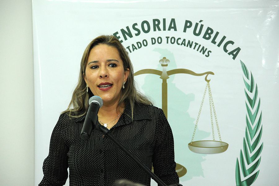 Letícia Cristina Amorim Saraiva dos Santos Moura – coordenadora do Núcleo de Assistência e Defesa ao Preso - NADEP