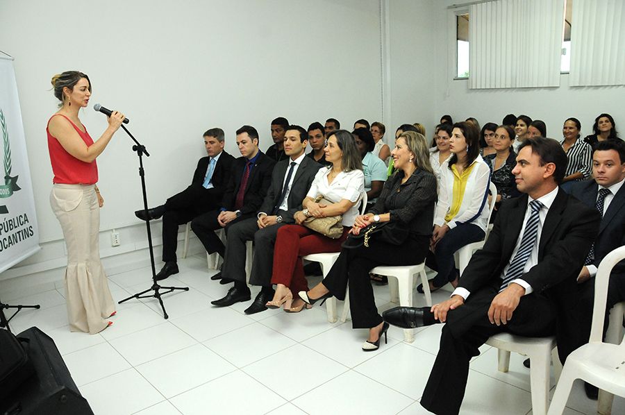 Corregedora geral Estellamaris Postal durante pronunciamento