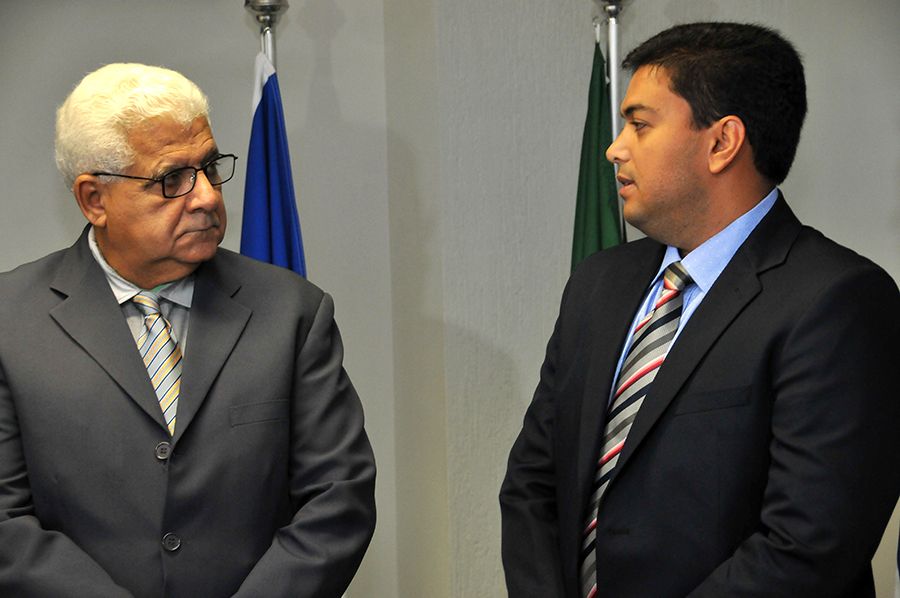 Superintendente do PROCON, Nelito Cavalcante e o Defensor e coordenador do Nudecon Fabrício Silva Brito