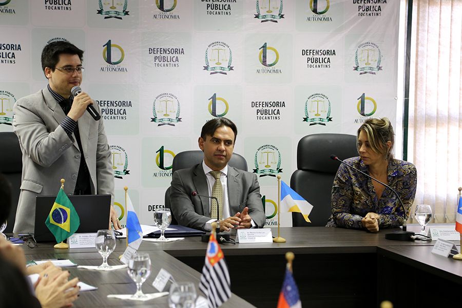 Pronunciamento do corregedor-geral federal da Defensoria Pública da União e presidente nacional dos Corregedores-Gerais, Holden Macedo