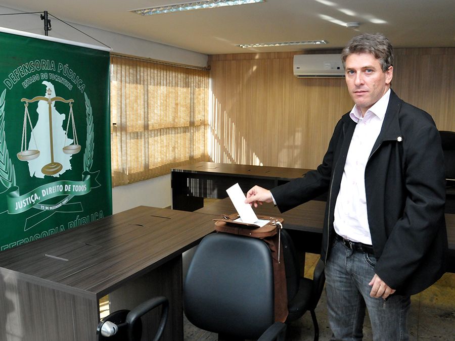 Defensor e presidente da ADPETO - Fábio Monteiro