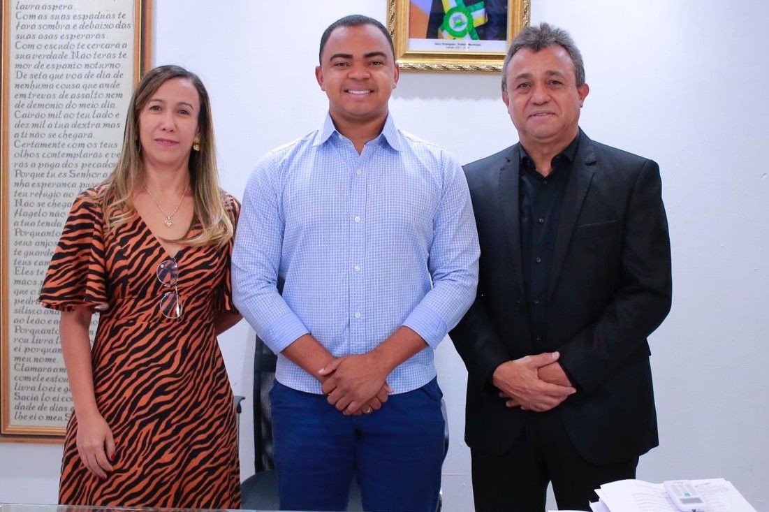 Visita ao prefeito de Formoso do Araguaia Heno Rodrigues