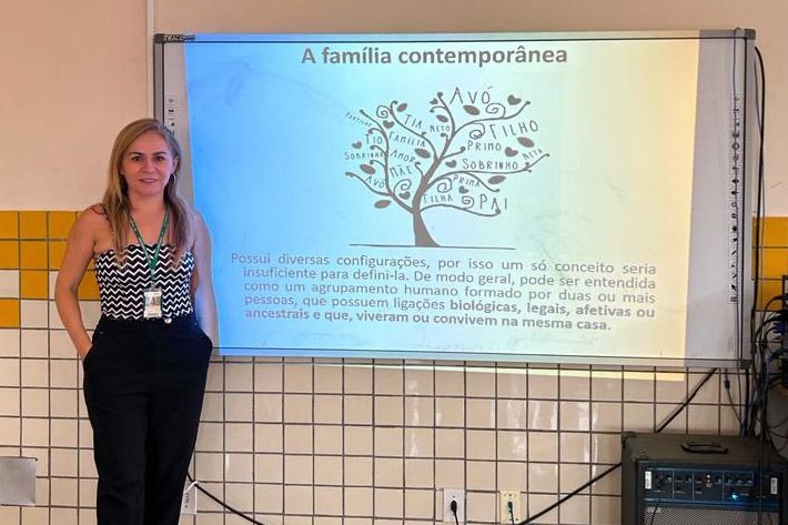 Valéria Lustosa participou das atividades
