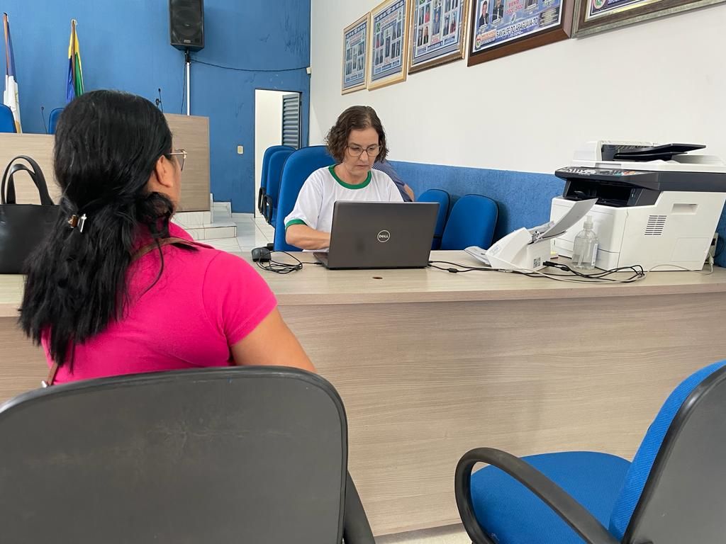 Assistida buscou atendimento na ação em Santa Fé do Tocantins
