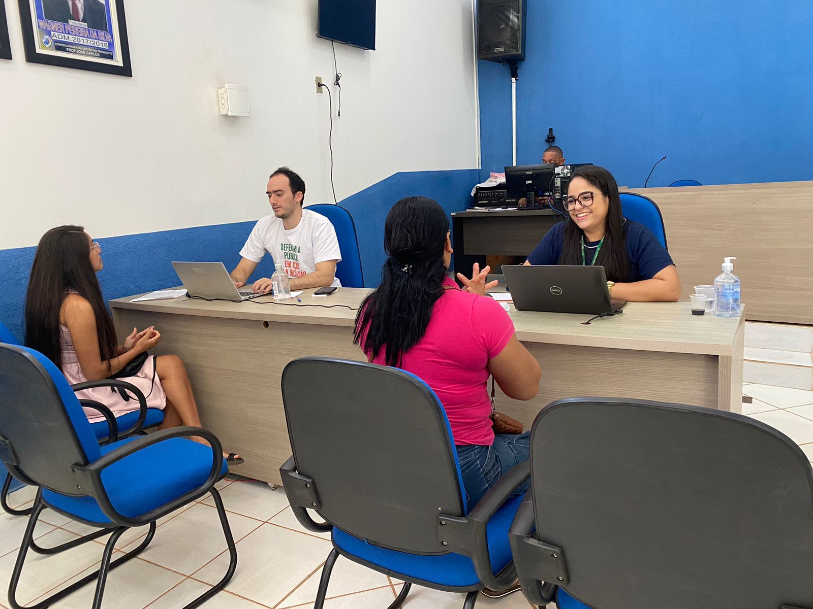 Equipe da DPE-TO de Araguaína atuou no itinerante de Santa Fé do Tocantins