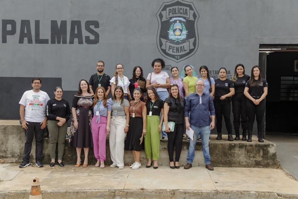 Equipe da DPE-TO que atuou nos atendimentos