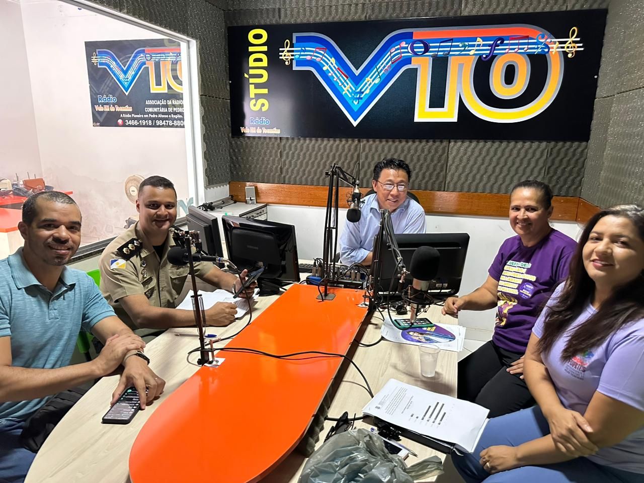 Roda de Conversa na Vale FM com participação da Defensoria Pública