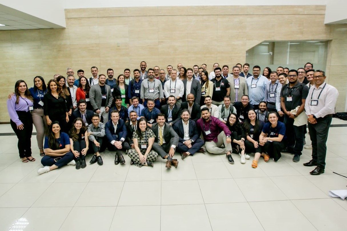 Membros de Dfeensorias Públicas e profissionais da área de tecnologia que participaram do 2º Enastic