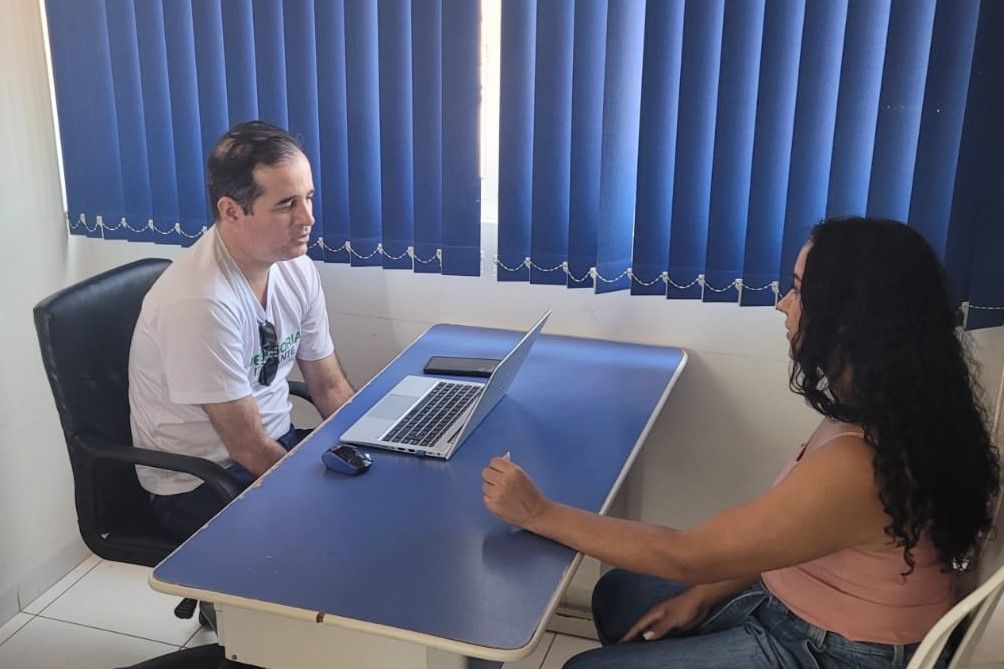 Defensor público José Raphael esteve no itinerante em Taipas