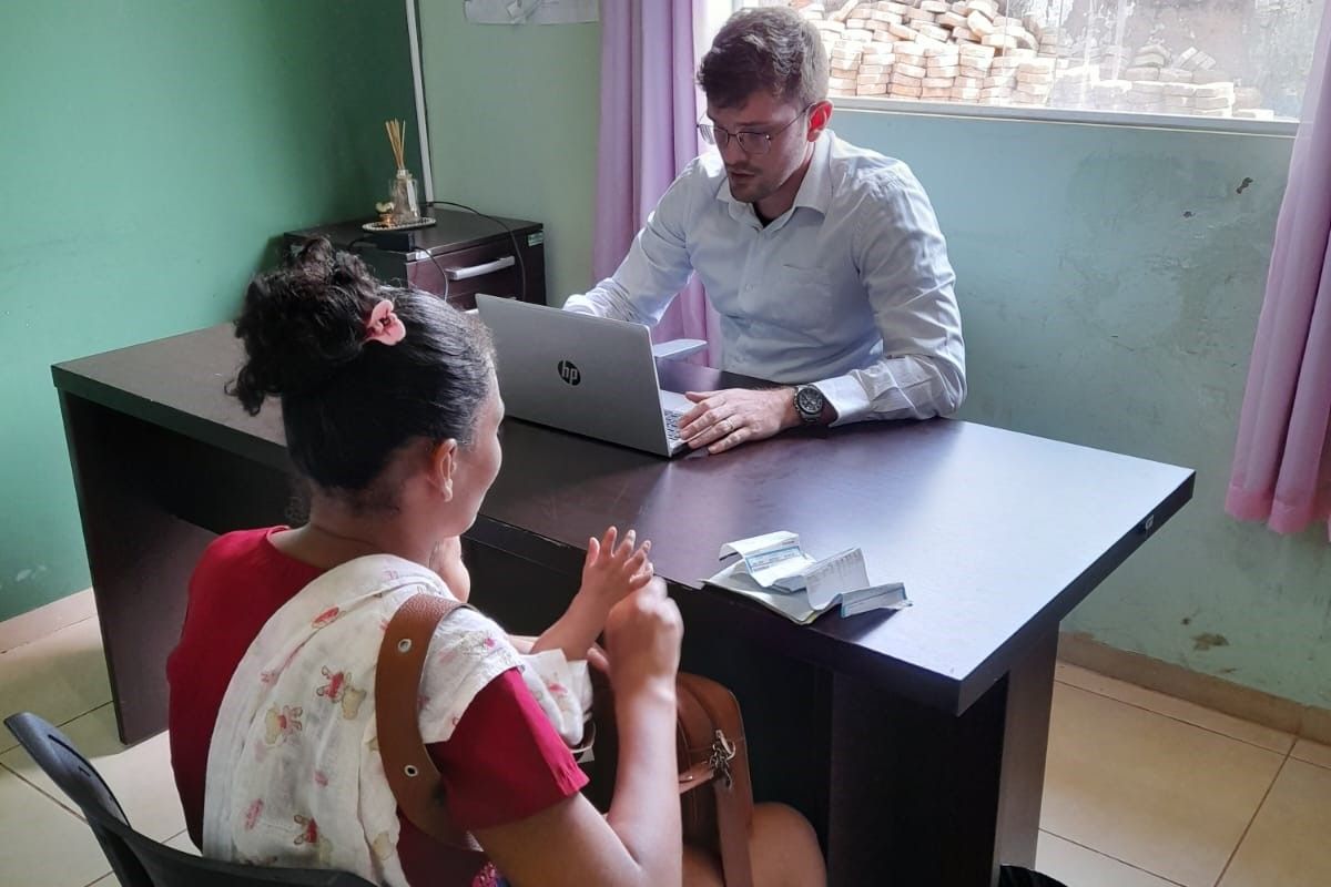 Defensor público Luiz Alberto Magalhães Feitosa compôs a equipe de atendimento da DPE