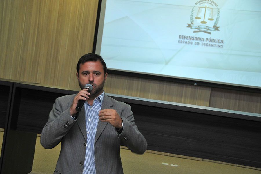 Defensor público e coordenador do NUSA, Arthur Pádua