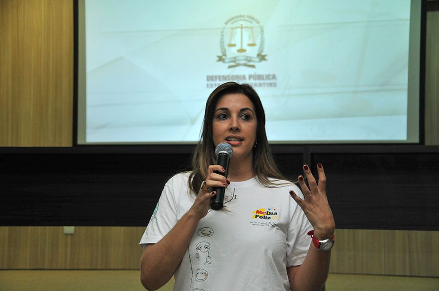 Ana Paula Bichuette, coordenadora do grupo de voluntários do HCB no Tocantins