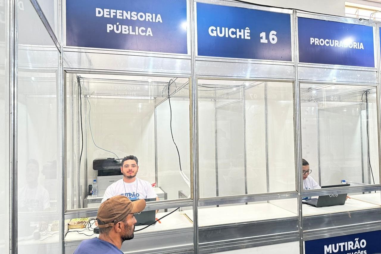 Defensoria Pública participará do mutirão que segue até o próximo domingo, 12