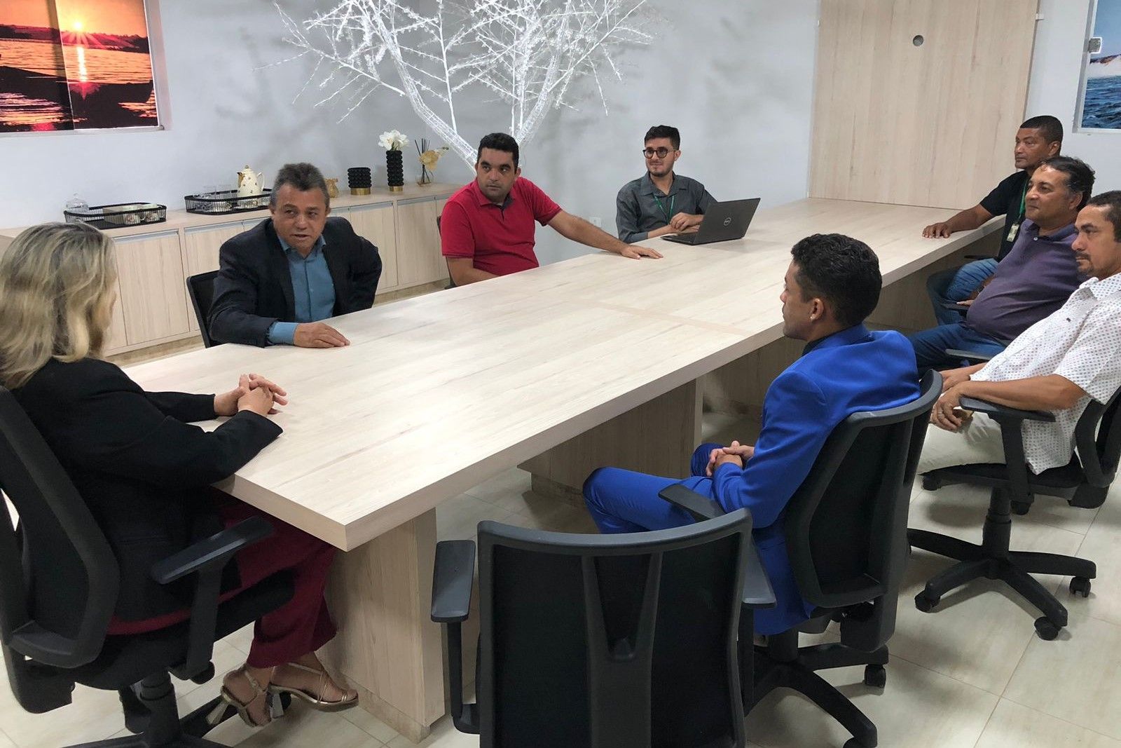 Visita institucional à Prefeitura de Itaguatins