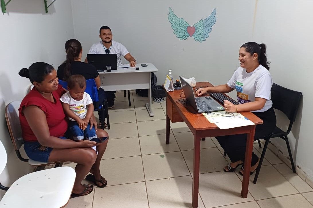 Servidoras(es) da DPE-TO de Guaraí atuou no itinerante em Couto Magalhães