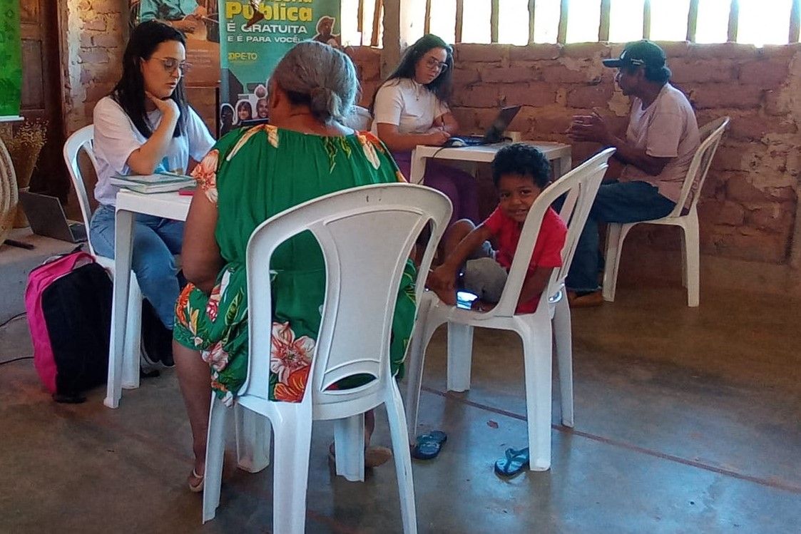 Nos itinerantes qualquer pessoa com perfil de assistida pode buscar atendimento da Instituição