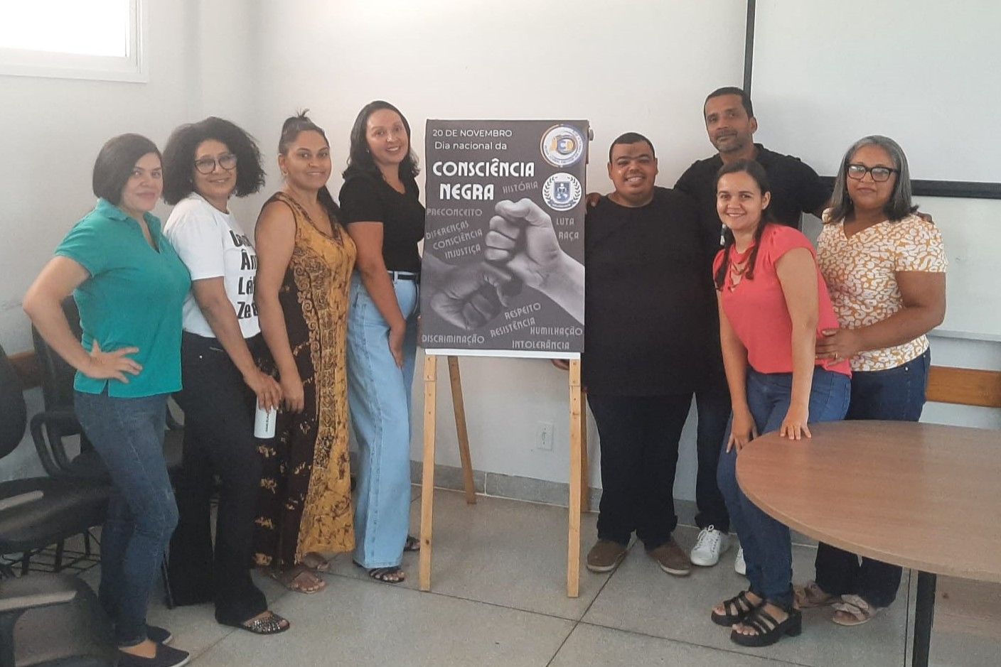 Atividade foi realizada em alusão ao Dia da Consciência Negra