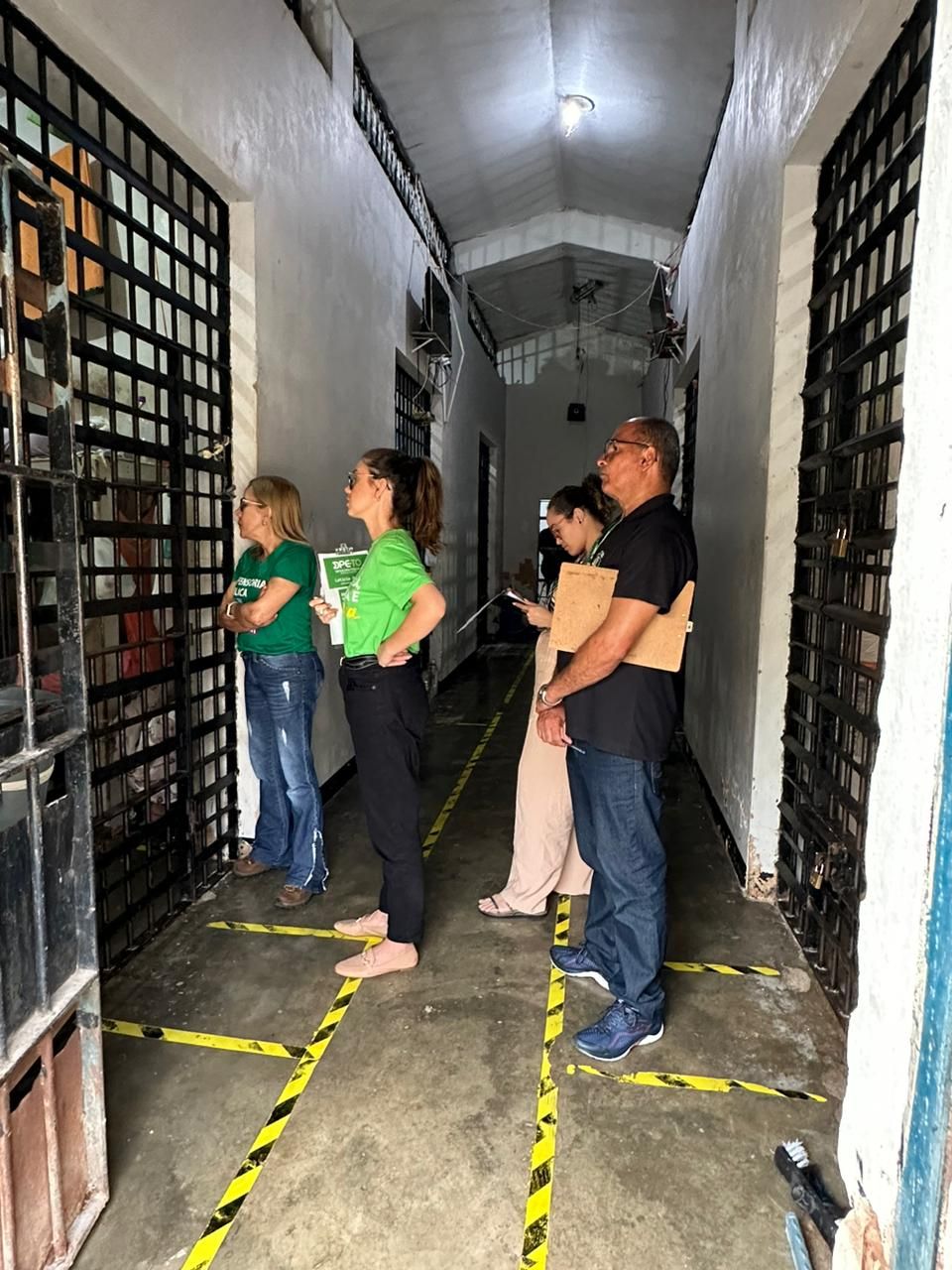 Vistoria na unidade penal de Dianópolis