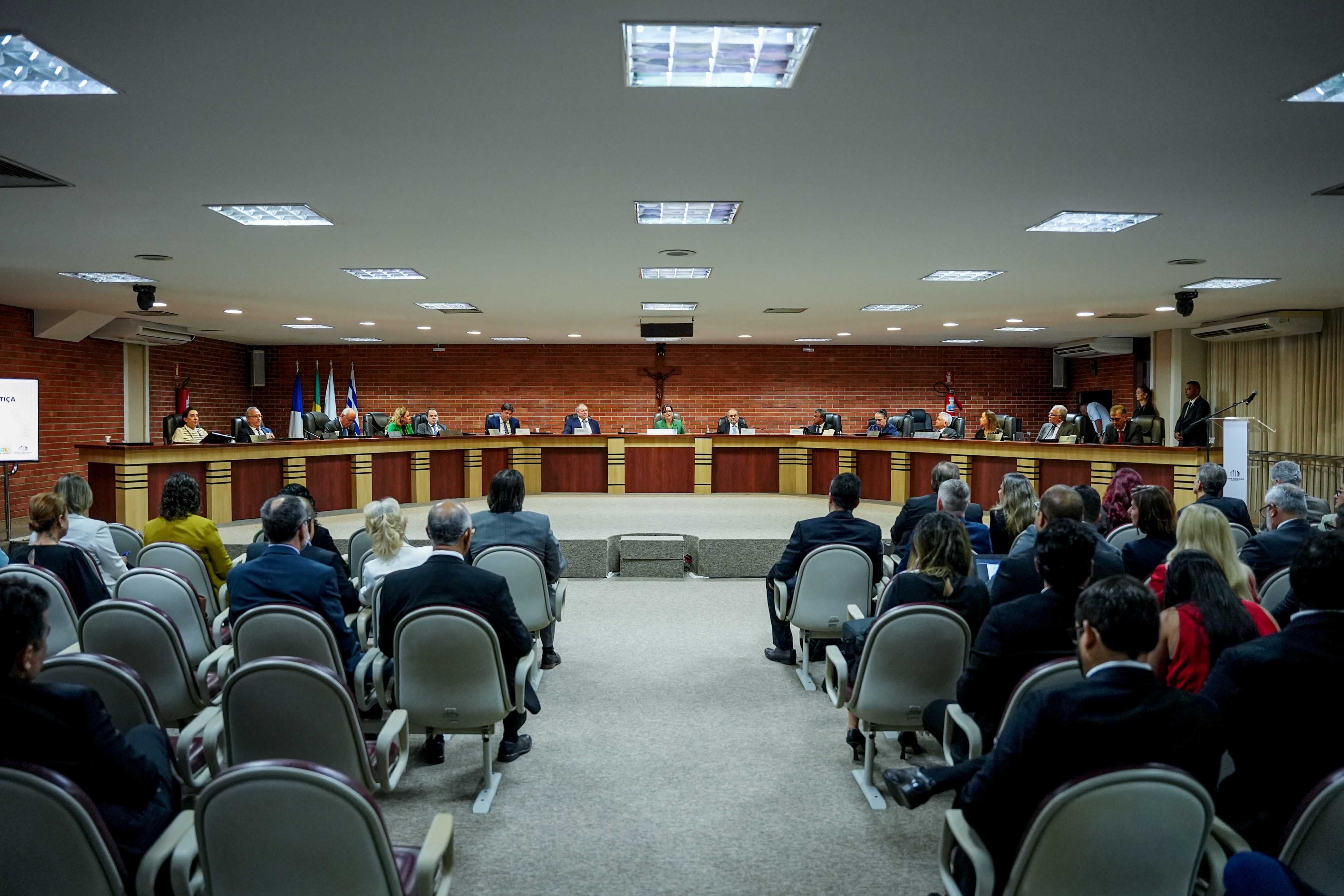Atividade foi realizada na Sala do Pleno, na sede do Poder Judiciário em Palmas