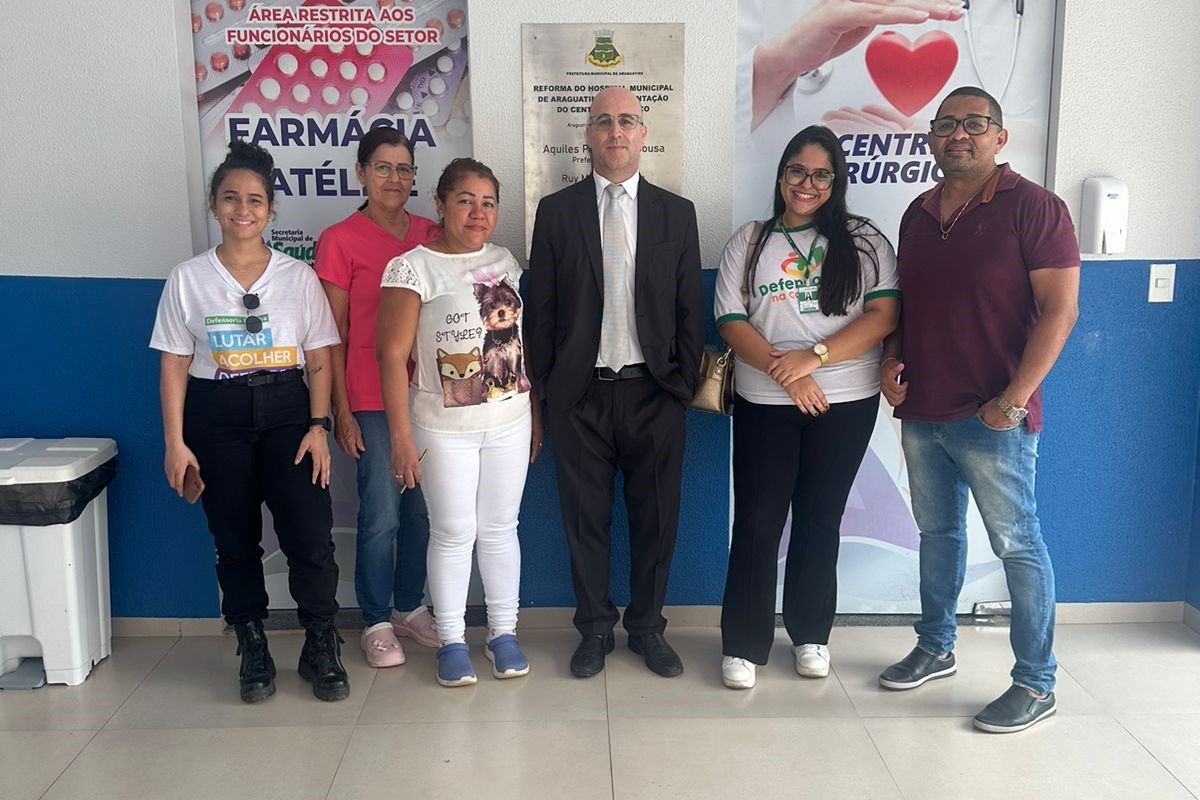 Visita ao Hospital Municipal de Araguatins