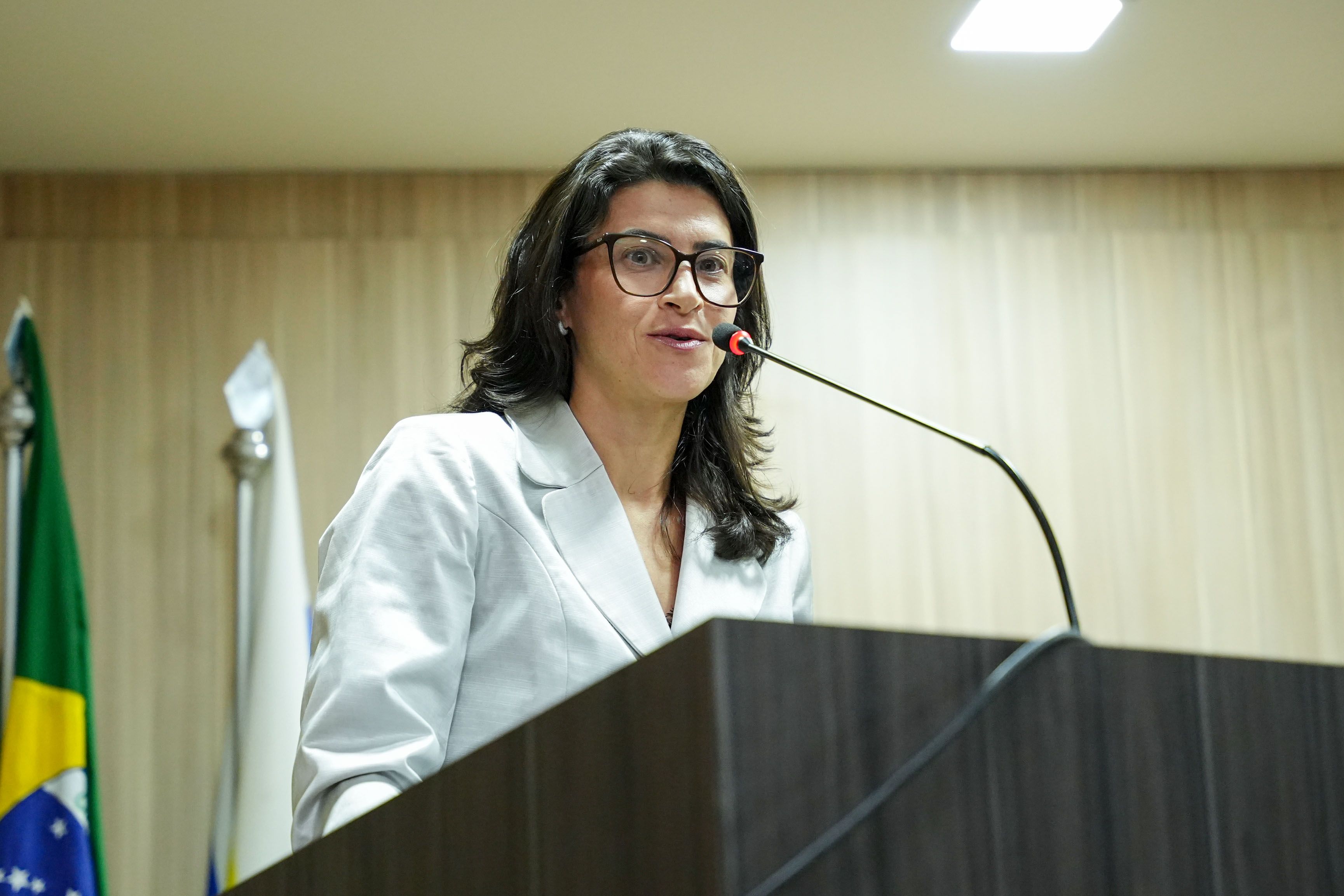 Fabiana Razera Gonçalves destacou a dedicação de membras(os) e servidoras(es) em prol das assistidas e assistidos