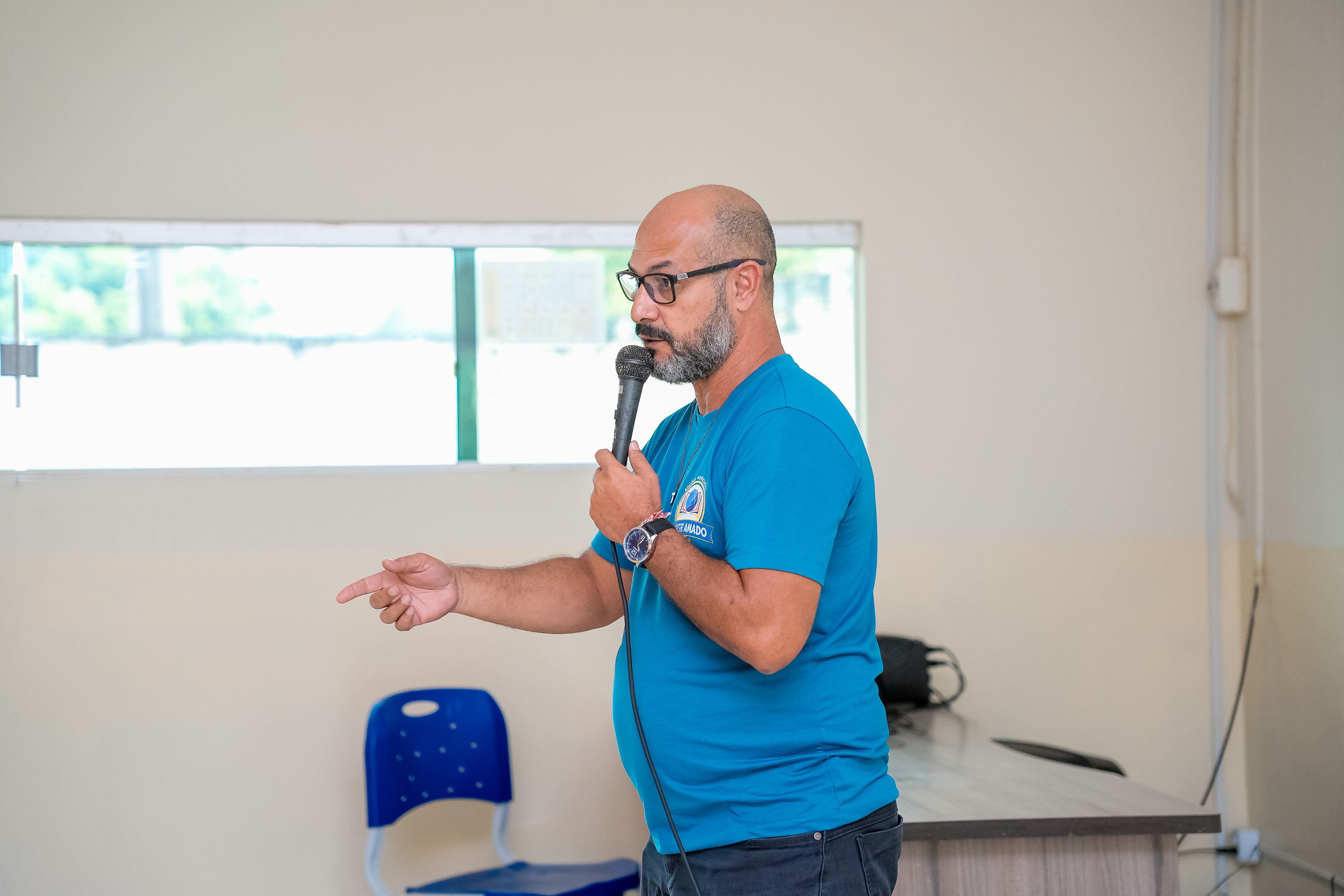 Renato Albuquerque destacou que a ação foi um momento proveitoso e educativo, que vai ajudar os estudantes a refletirem sobre suas realidades com maior responsabilidade