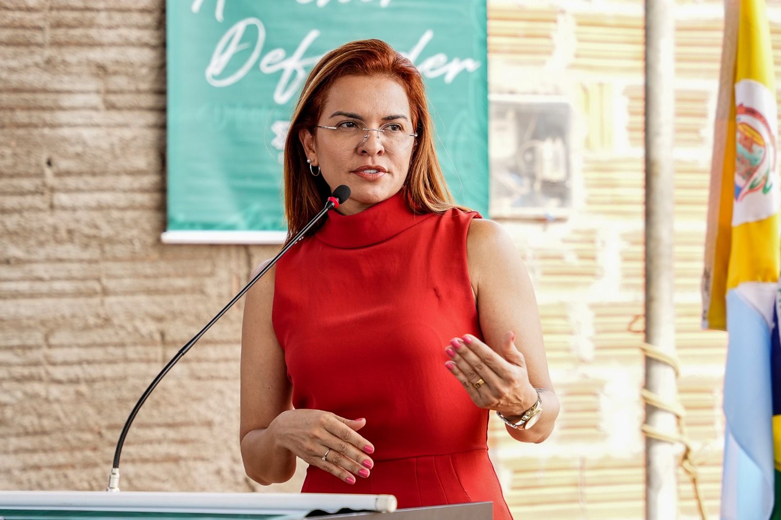 Aline Bailão disse ter consciência de que nesta região existem muitas pessoas realmente vulneráveis e são elas as que mais precisam da Defensoria